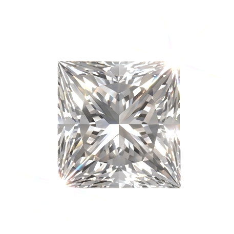 Princess moissanite