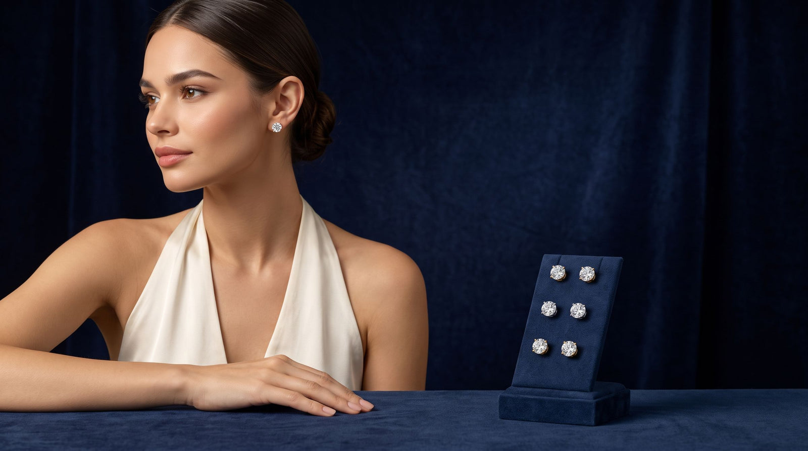Lab-Grown Diamond Earrings